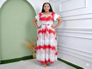 Ladies Short Sleeved Maxi Dresses
