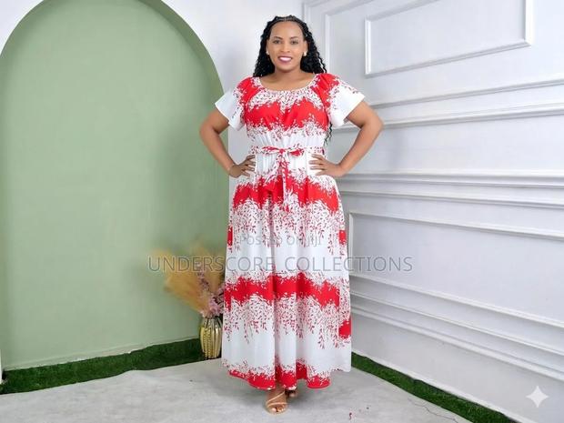 Ladies Short Sleeved Maxi Dresses