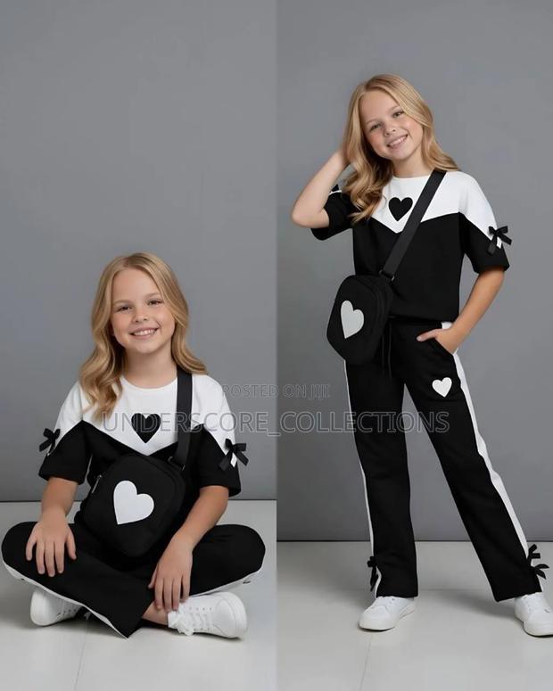 Baby Girl's Turkey Pants Set