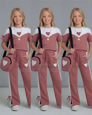 Baby Girl's Turkey Pants Set