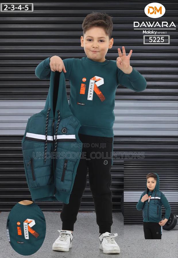 3mths-3years Three in One Turkey Tracksuit for Boys - thumbnail 4