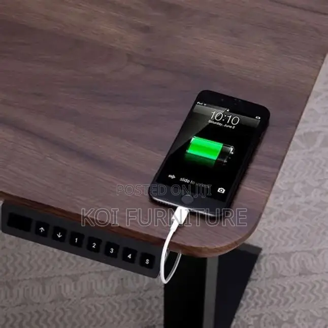 Office Desk; 1.2 Meters Centree Adjustable Electric Desk