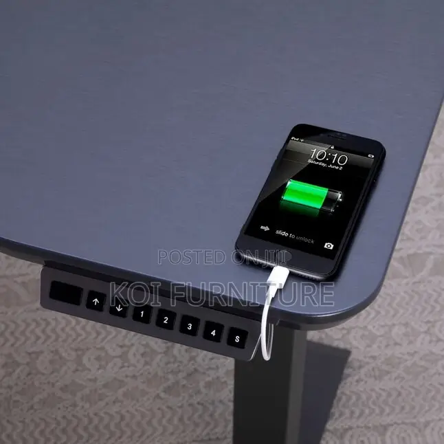 Office Desk; 1.2 Meters Centree Adjustable Electric Desk