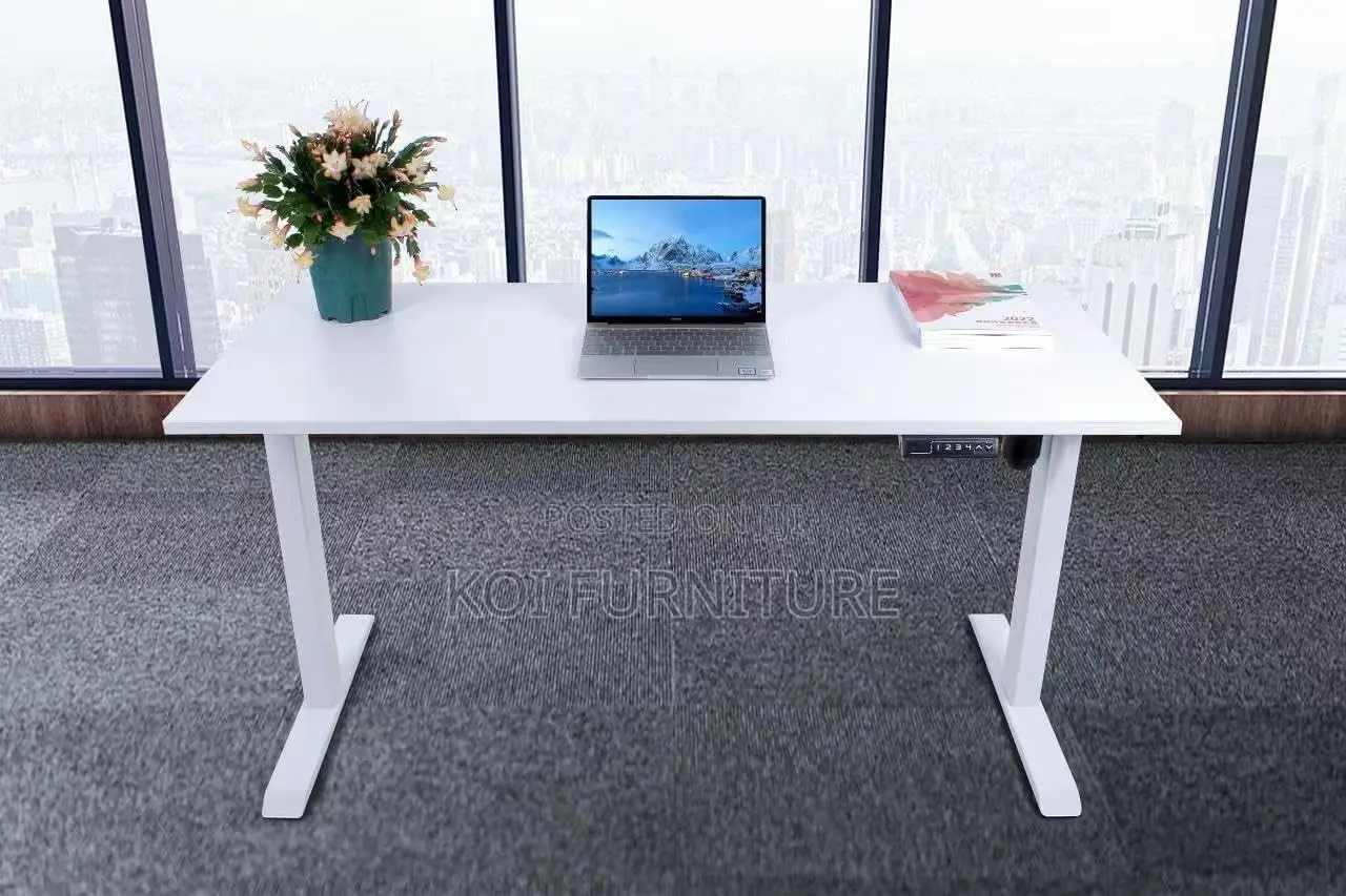Office Desk; 1.2 Meters Centree Adjustable Electric Desk