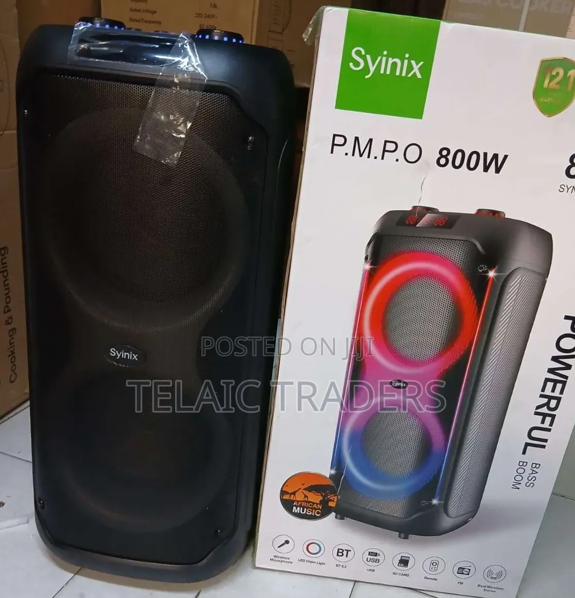 Syinix Powerful Bass Boom Syndj280twd