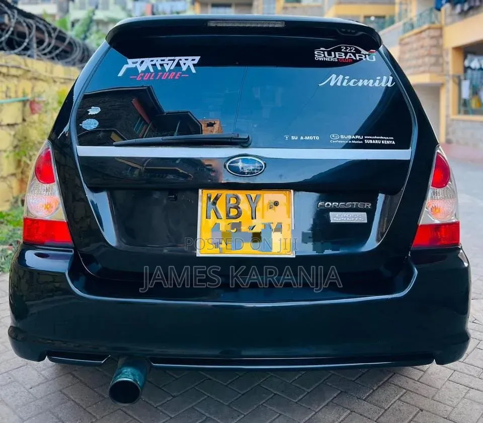 Subaru Forester 2007 Black
