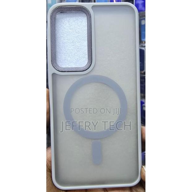 Samsung A25 5g Case - Grey Silicone, Slim Design, Magsafe Compatible
