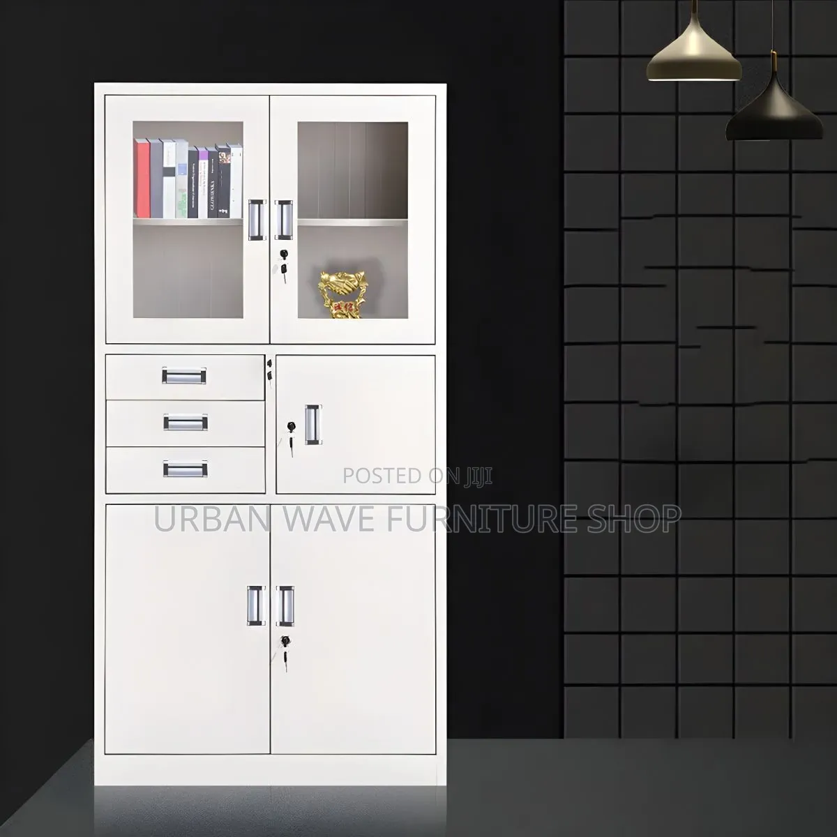 Password Lock Drawer Office Organizer