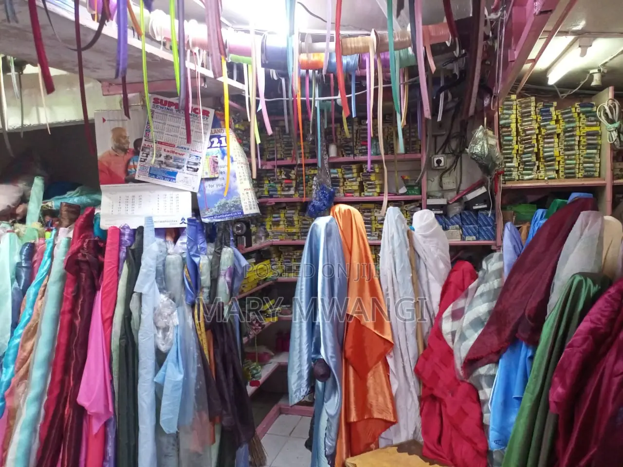 Fully Stocked Textile Shop for Sale! (Ngara Market)