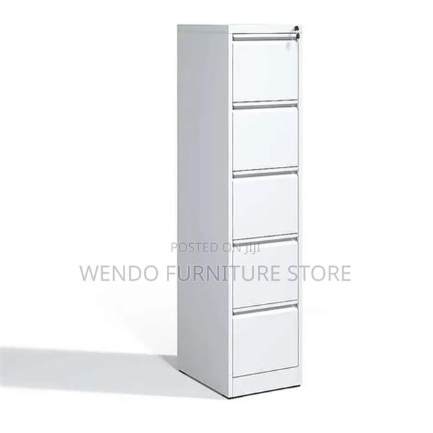 Office Cabinet; Filing Lockable Cabinet With 4 Drawers - thumbnail 2