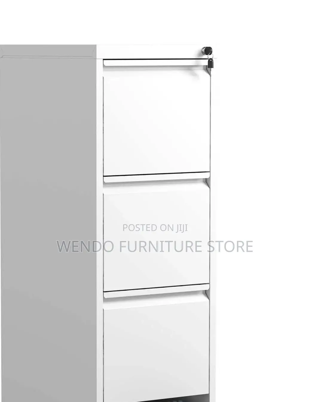 Office Cabinet; Filing Lockable Cabinet With 4 Drawers