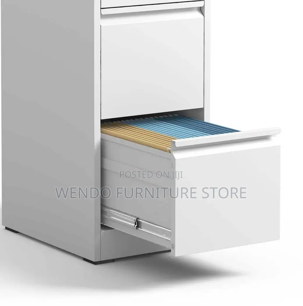 Office Cabinet; Filing Lockable Cabinet With 4 Drawers