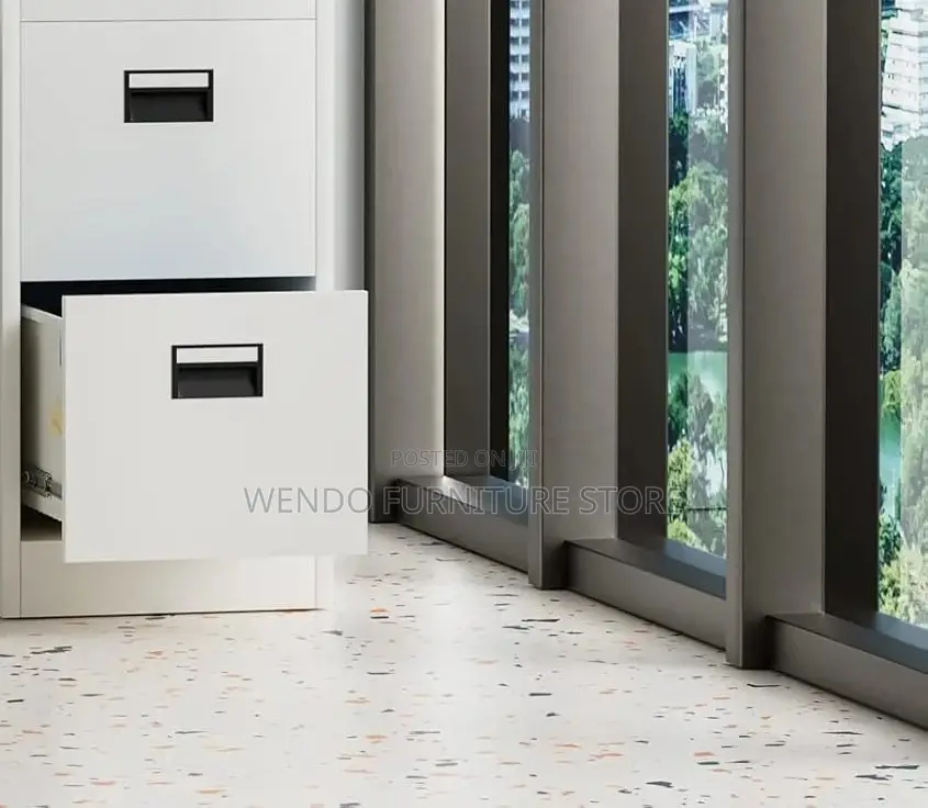 Office Cabinet; Filing Lockable Cabinet With 4 Drawers