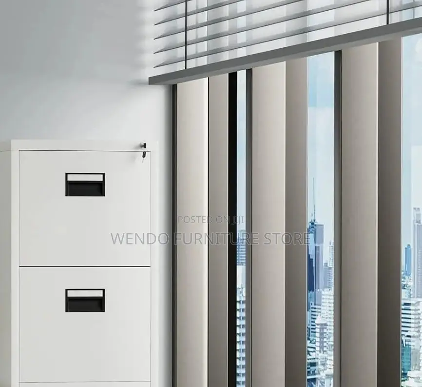 Office Cabinet; Filing Lockable Cabinet With 4 Drawers