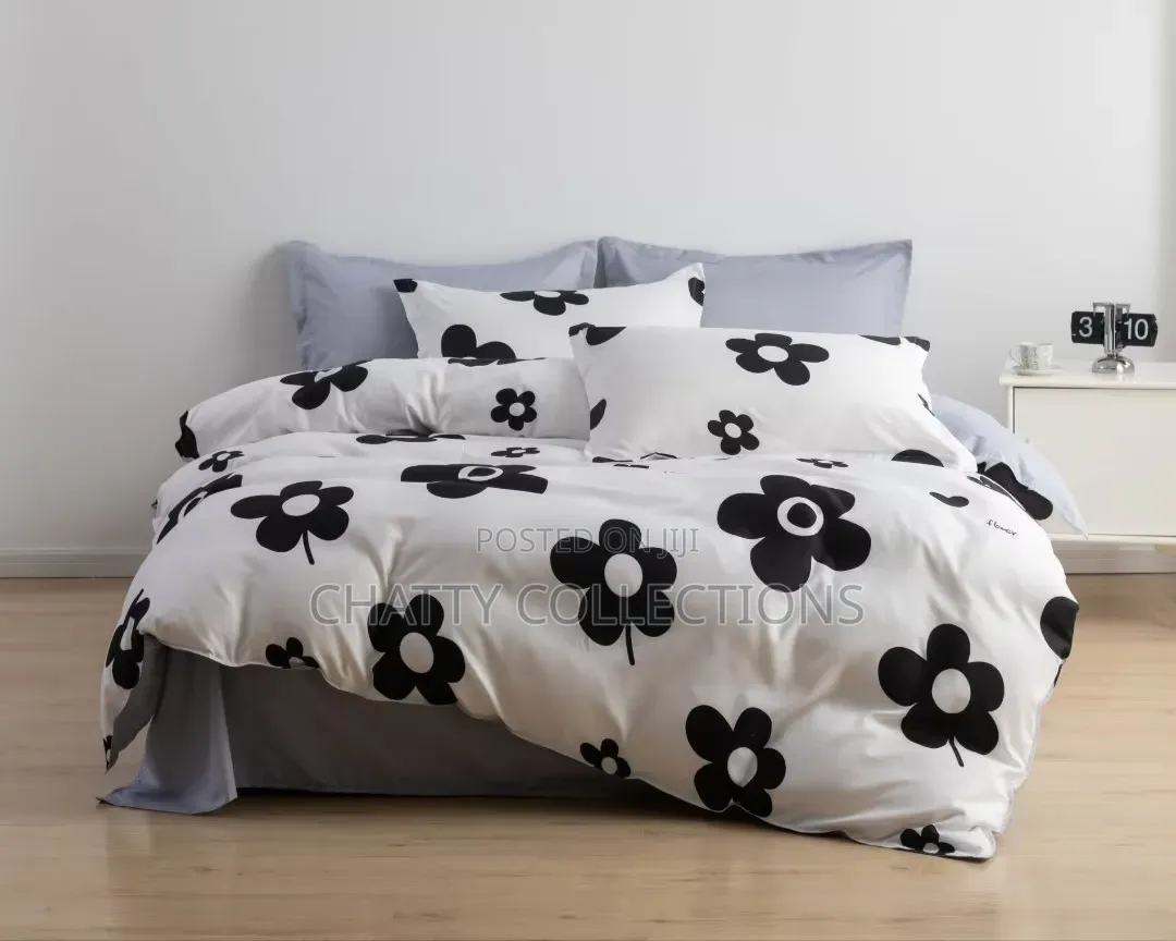 6 by 7 Luxury Nordic Style Cotton Microfiber Duvet Cover Sets