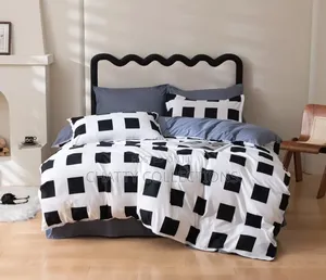 6 by 7 Luxury Nordic Style Cotton Microfiber Duvet Cover Sets
