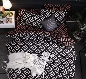 6 by 7 Luxury Nordic Style Cotton Microfiber Duvet Cover Sets