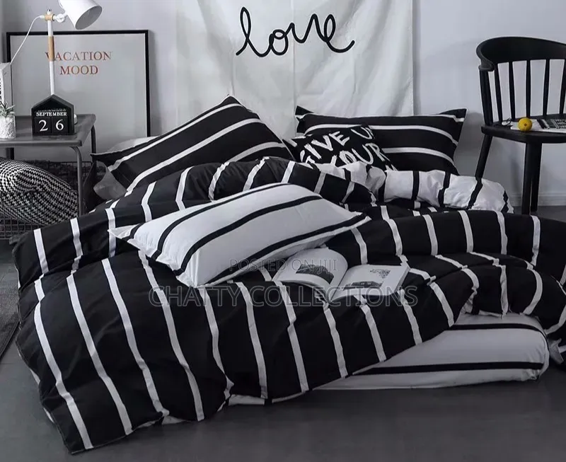 6 by 7 Luxury Nordic Style Cotton Microfiber Duvet Cover Sets