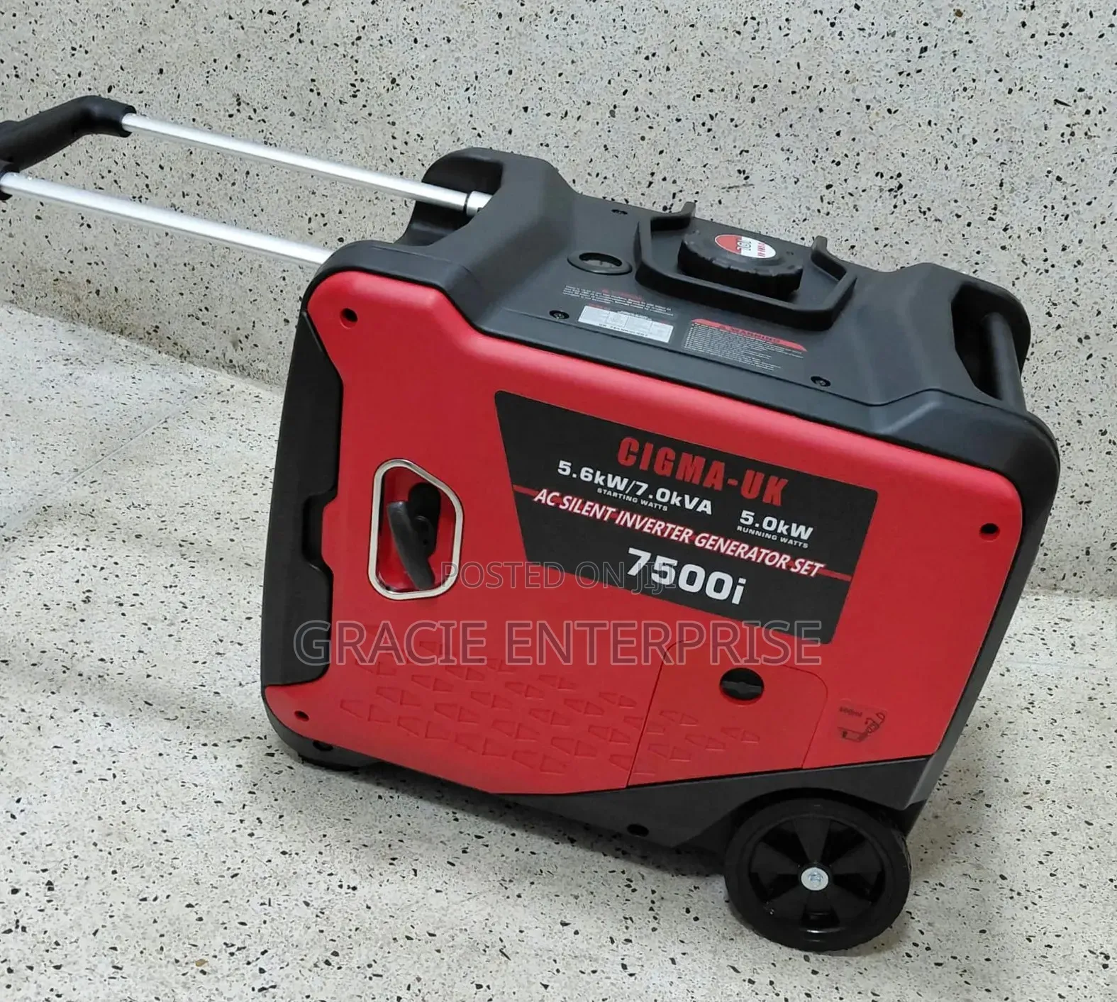 Cigma-Uk 7500i Silent Inverter Generator