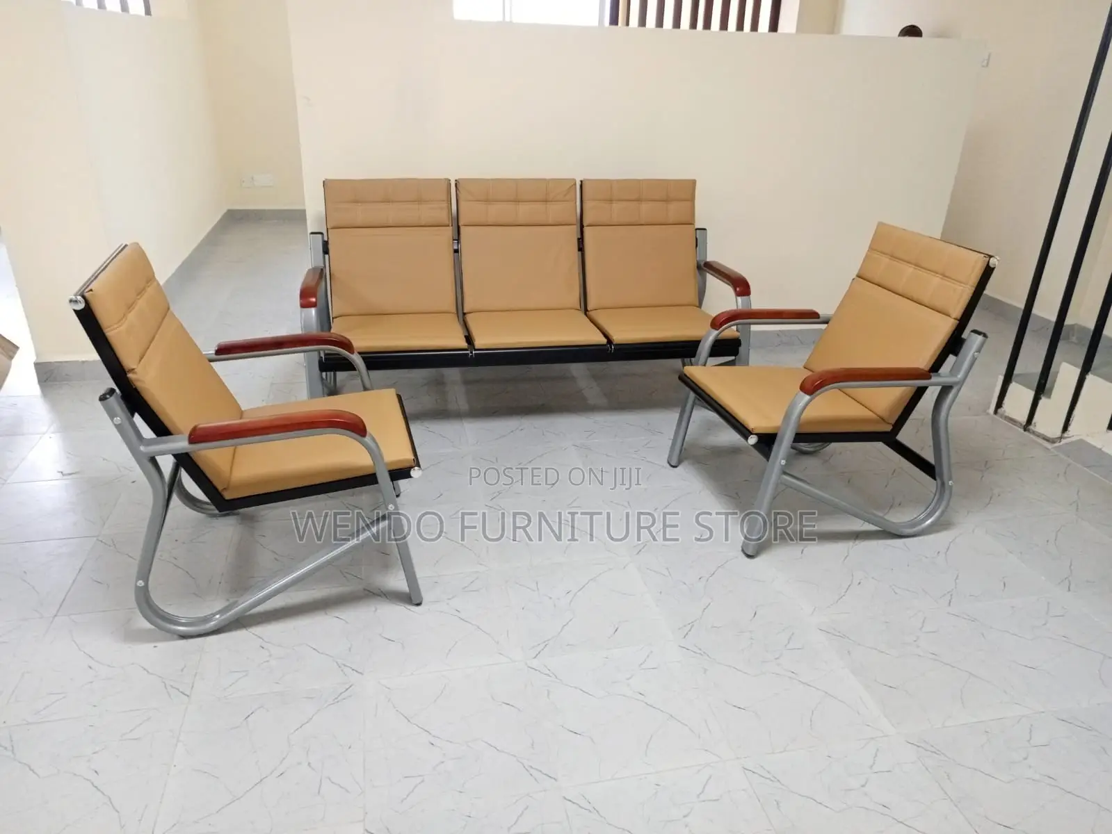 Office Sofa; Five Seaters Executive Meeting Sofa Set