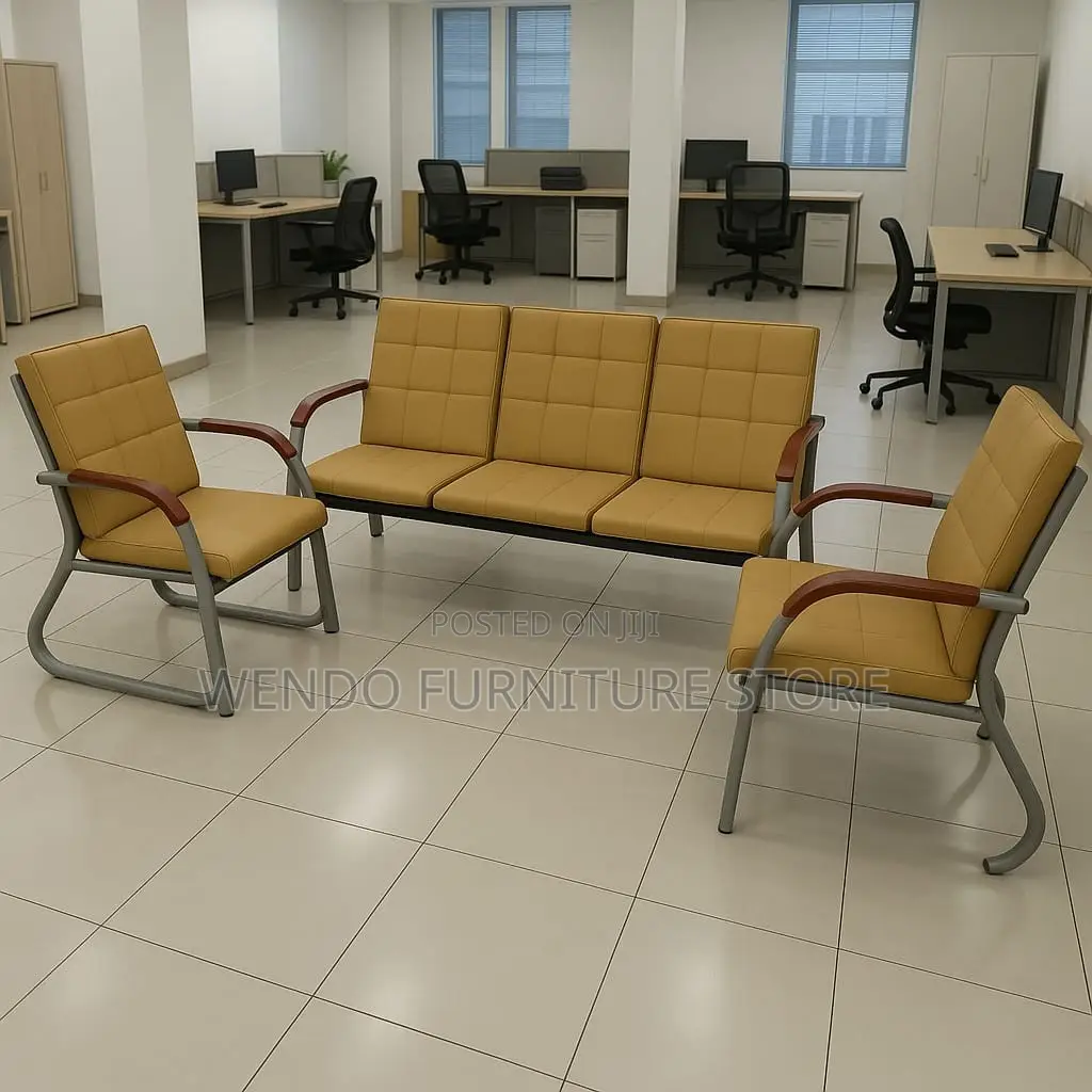 Office Sofa; Five Seaters Executive Meeting Sofa Set