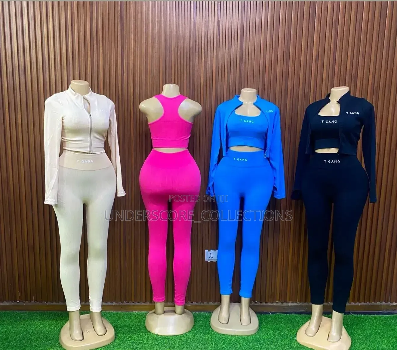 Ladies Free Size 3 in 1 Active Wear-Gym Wear