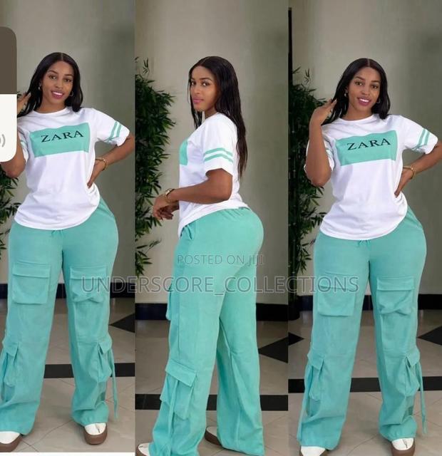 Ladies Wide Leg Two Piece Set - thumbnail 3