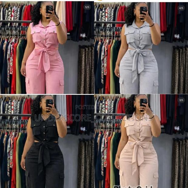 High End Ladies Two Piece Pants Set - thumbnail 2