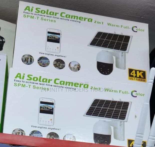 Ai Solar Simcard Surveillance CCTV Camera