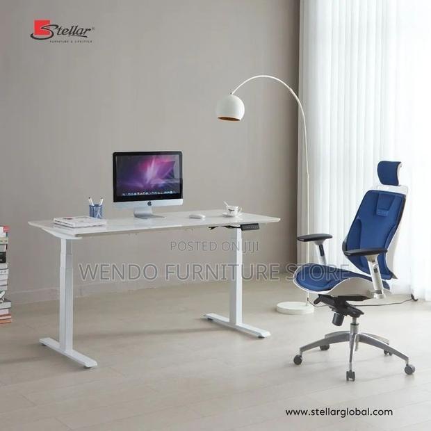 Office Desk; 1.6 Meters Electric Monitized Adjustable Home Office Desk