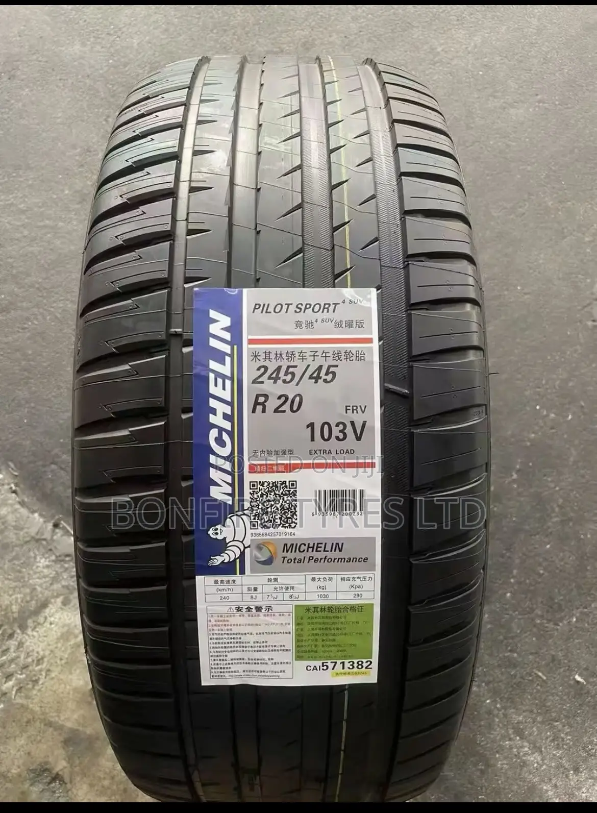 245/45zr20 Michelin