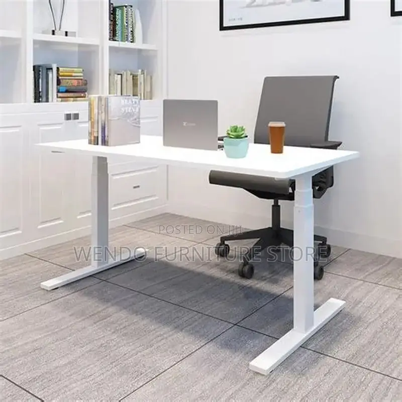 Office Desk; 1.6 Meters Electric Monitized Adjustable Home Office Desk