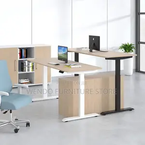 Office Desk; 1.6 Meters Electric Desk With Control Height Press