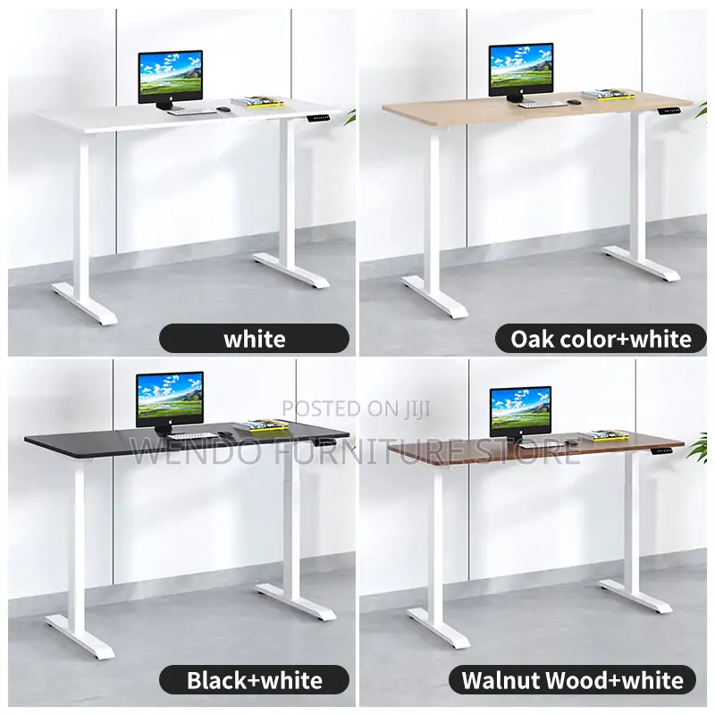 Office Desk; 1.6 Meters Electric Desk With Control Height Press