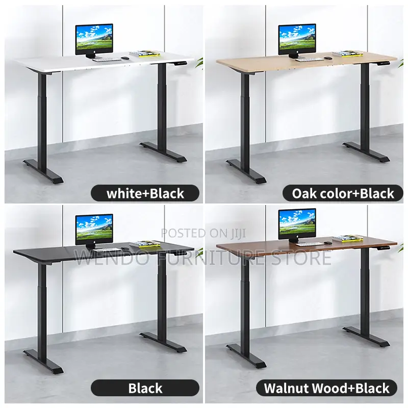 Office Desk; 1.6 Meters Electric Desk With Control Height Press
