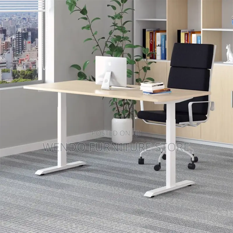 Office Desk; 1.6 Meters Electric Desk With Control Height Press