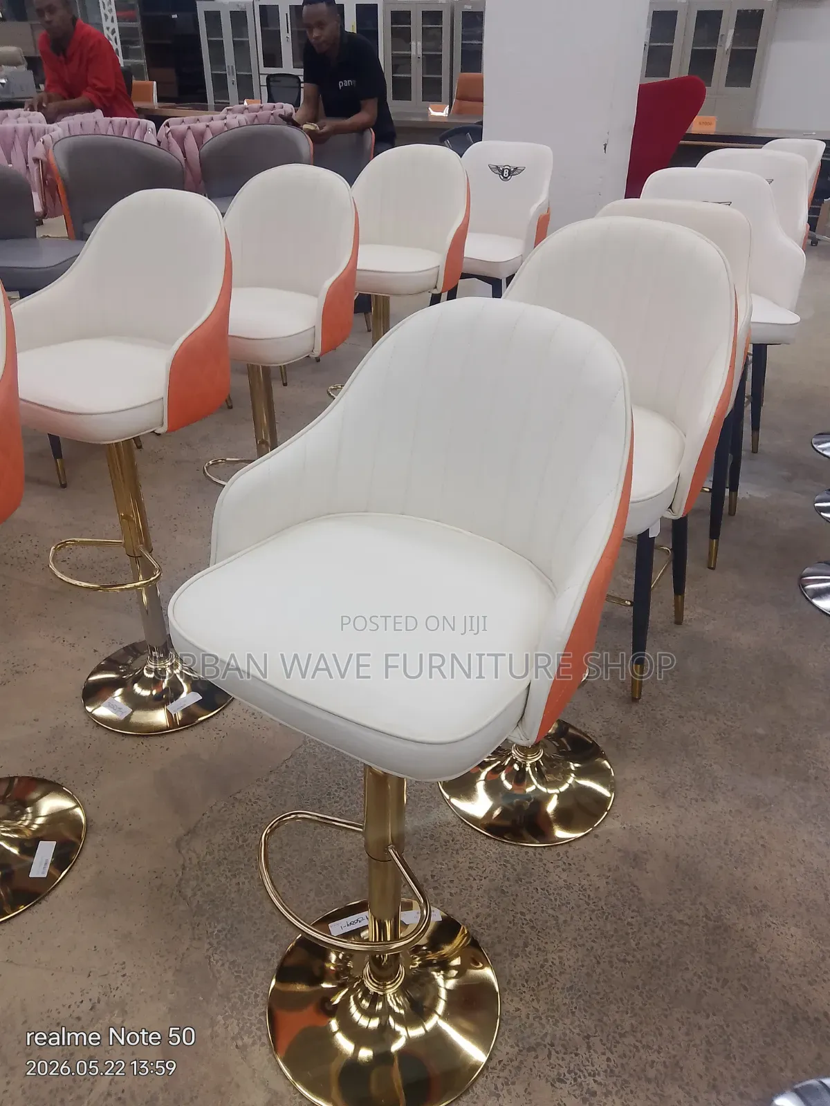 Padded Seats Bar Stools