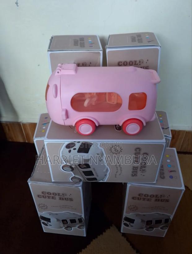 Toy Bus Water Bottles
