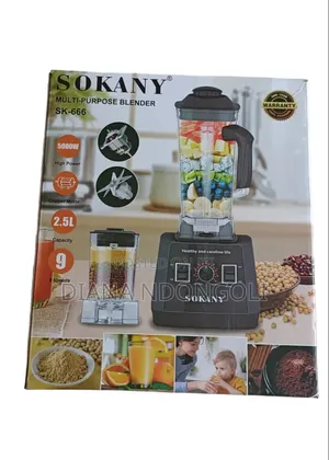 Sokany Multi Purpose Blender High Power 5000w
