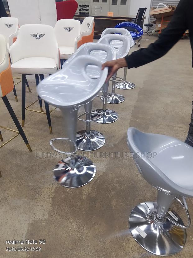 Grey Stylish Bar Stools
