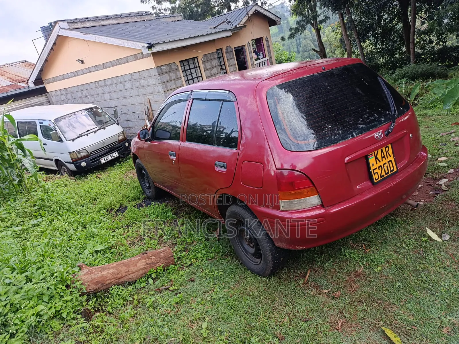 Toyota Starlet 2006 Red