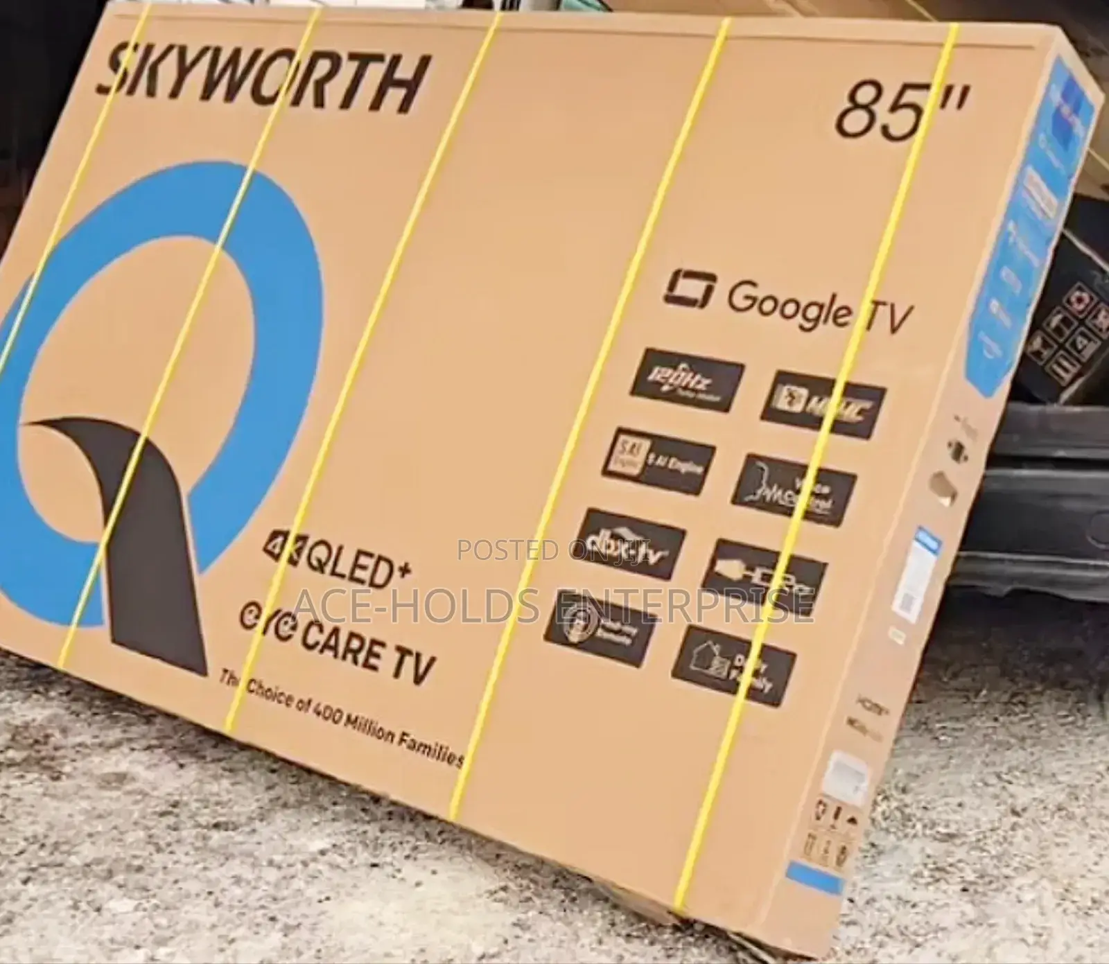  Qled Model - Skyworth 85" Inch Google Powered Tv