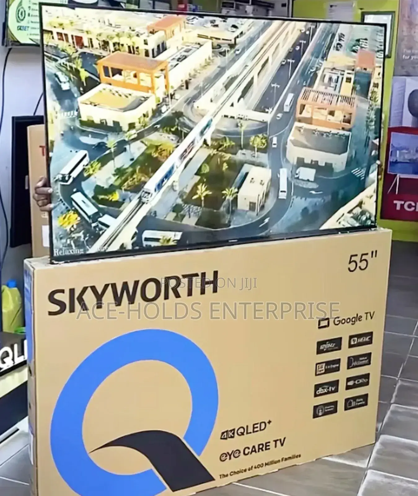Skyworth 55 Inch Qled 55q6500g Tv - Resolution Smart