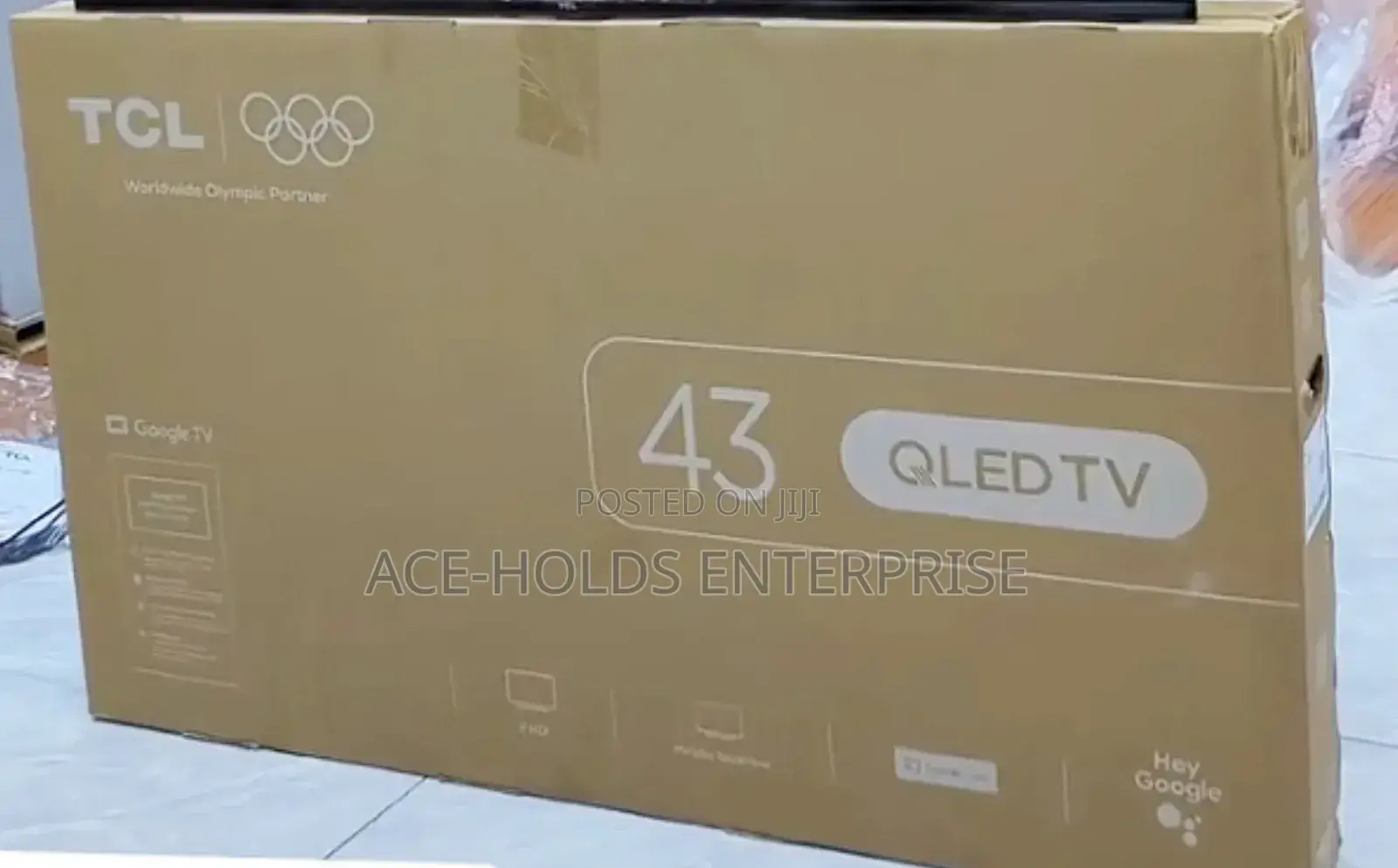 TCL 43" Inches Smart Google Tv - S5k New Model