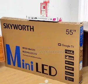 Qd - Skyworth 55" Inches Mini-Led Smart Google Tv