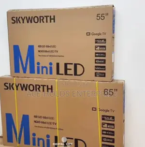  Qd - Skyworth 55" Inches Mini-Led Smart Google Tv