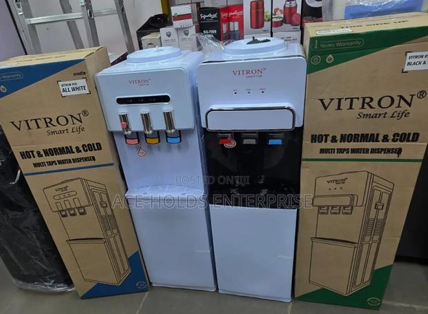 Vitron Water Dispenser (950 and 951) - White/ White-Black 3 Taps
