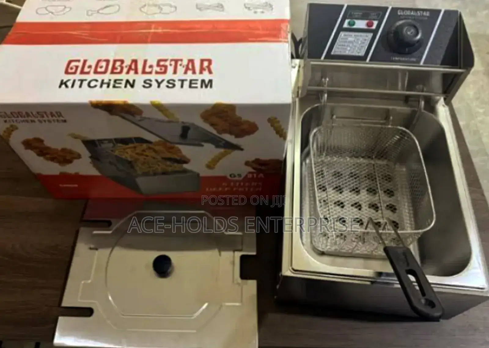 2500w - Globalstar Single 6 Litres Deep Chips Fryer