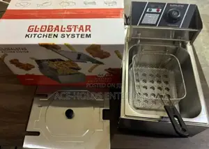 2500w - Globalstar Single 6 Litres Deep Chips Fryer