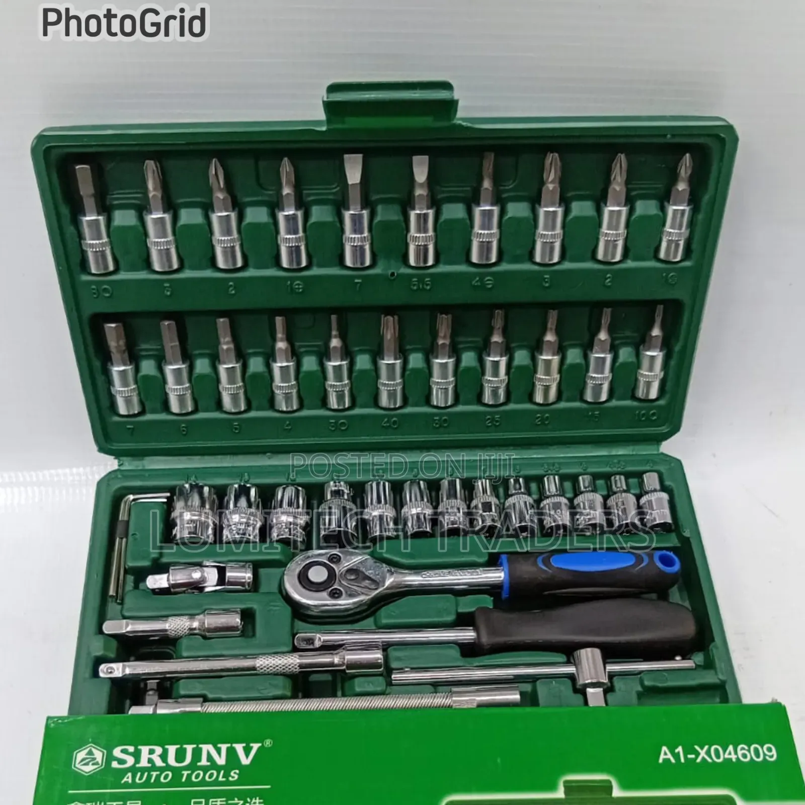 46 Pieces Socket Wrench